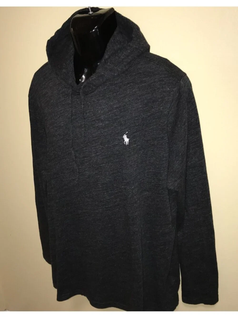 Men's Polo Ralph Lauren Hooded Long Sleeve T-shirt-Size XL